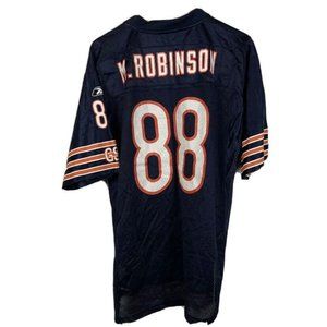 Chicago Bears Marcus Robinson #88 Reebok Jersey Adult Unisex Size Medium Blue